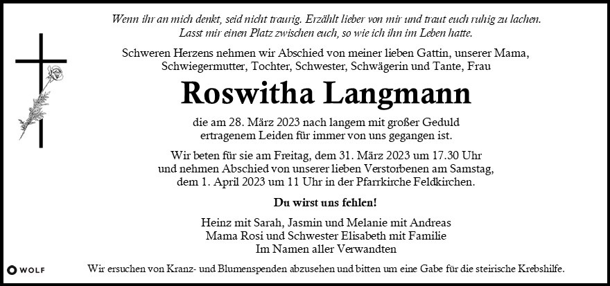 Roswitha Langmann